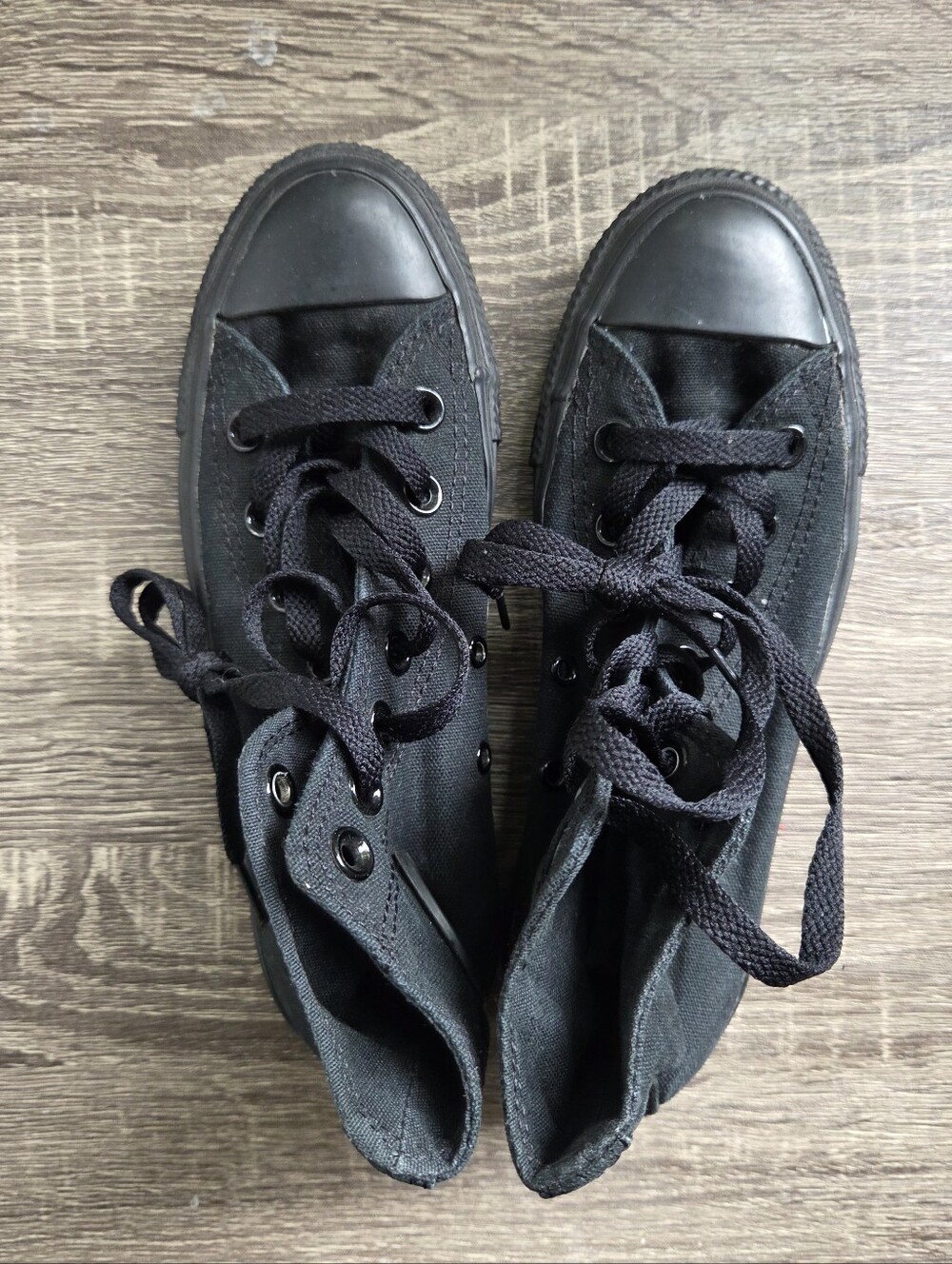Converse Black High Tops